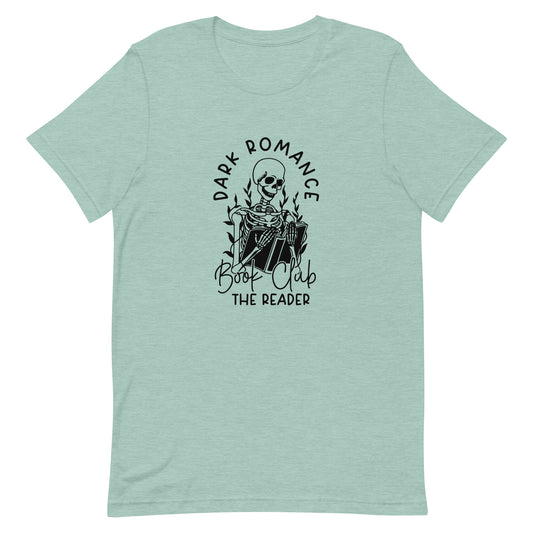 Dark Romance Reader Book Club Skeleton T-Shirt