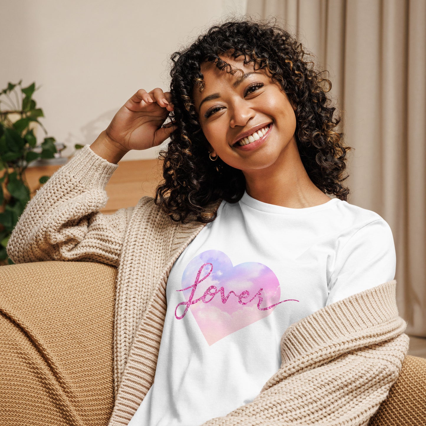 Lover T-Shirt - Crew Neck